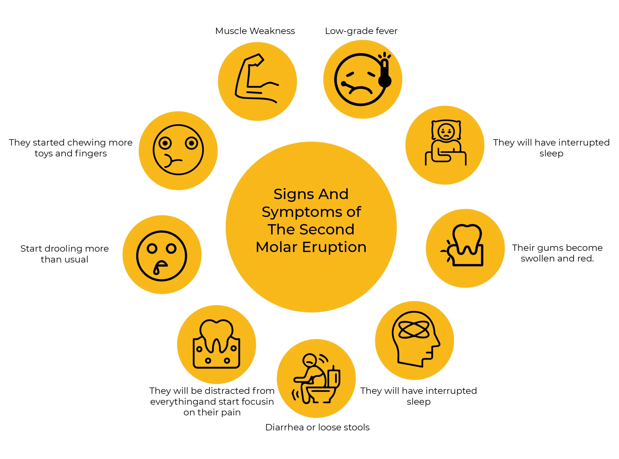 Signs And Symptoms of The Second Molar Eruption
